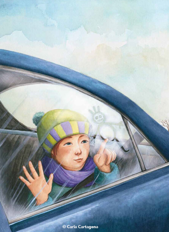 Le petit bonhomme de buée